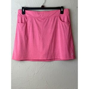 Callaway Womens Golf Skort Pink Heather Athletic Skirt with Shorts XL